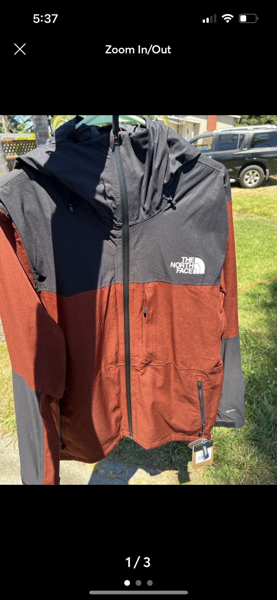 Red North Face Jacket 