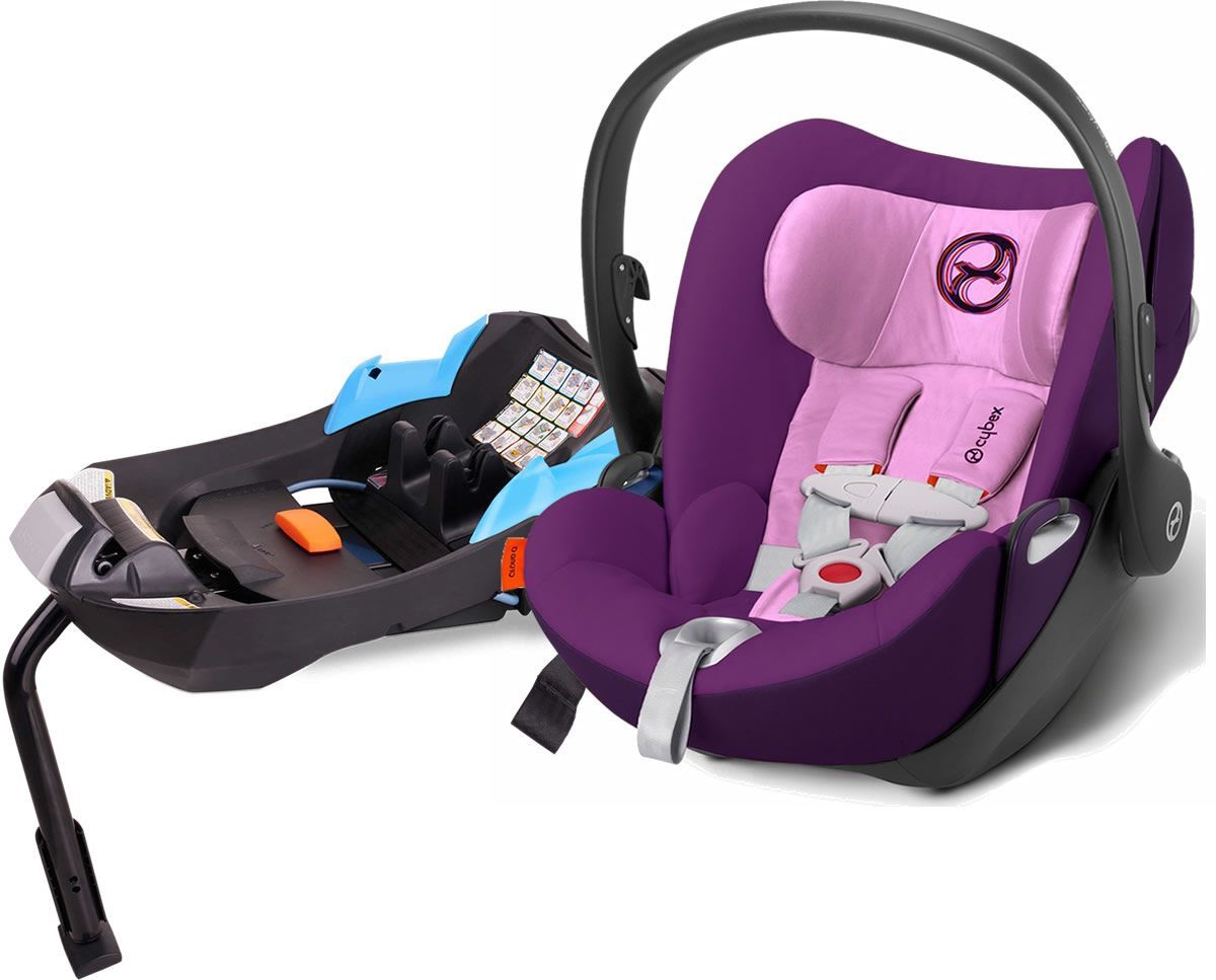 Cybex car seat cloud Q (purple color)