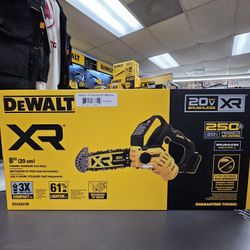 DEWALT 20V XR 8" PRUNING CHAINSAW (TOOL ONLY)