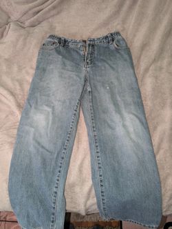 Blue Light Washed Jeans Gap Kids Size 10- Husky