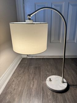 Modern Marble-Base Desk Lamp