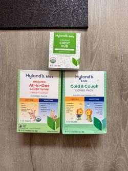 Hyland Cold and Cough Combo Pack Kids Medicine