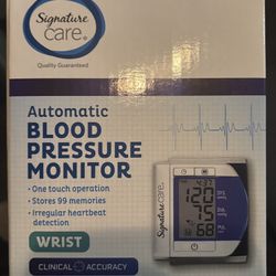 Blood Pressure monitor NIB