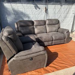 Sofa And Recliner
