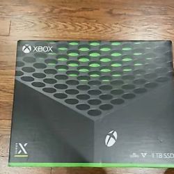 Xbox Series X 1tb With Games And controllers And Headphones 