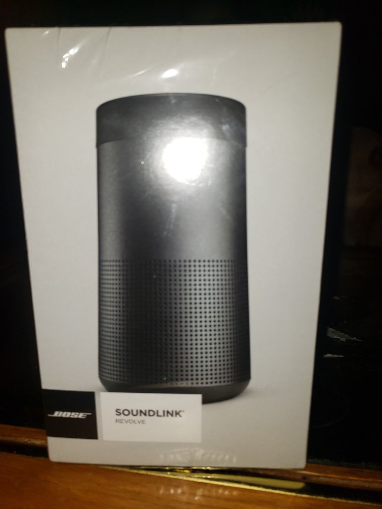 Bose soundlink revolve speaker black