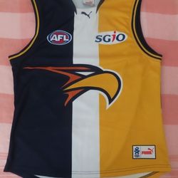 West Coast Eagles Australian PUMA Shirt Jersey Football AFL  Men's 3XL