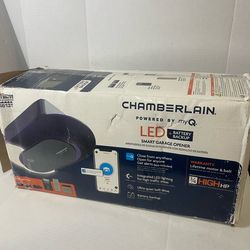 Chamberlain B4613T 3/4 HP LED myQ Smart Quiet Belt Drive Garage Door Opener