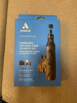 Cordless Pet Nail Care Dremel Brand New