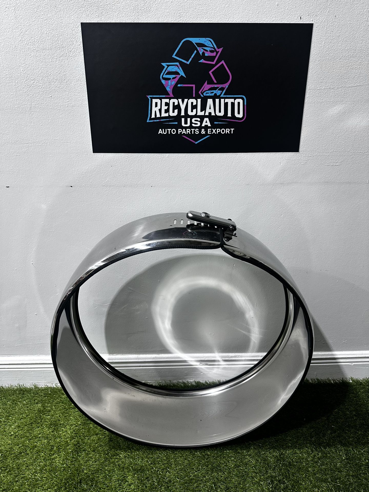 Mercedes Benz G Wagon Spare Tire Ring Cover Chrome
