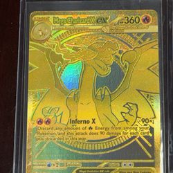 Mega Charizard X Ex Hyper Rare Pokemon 