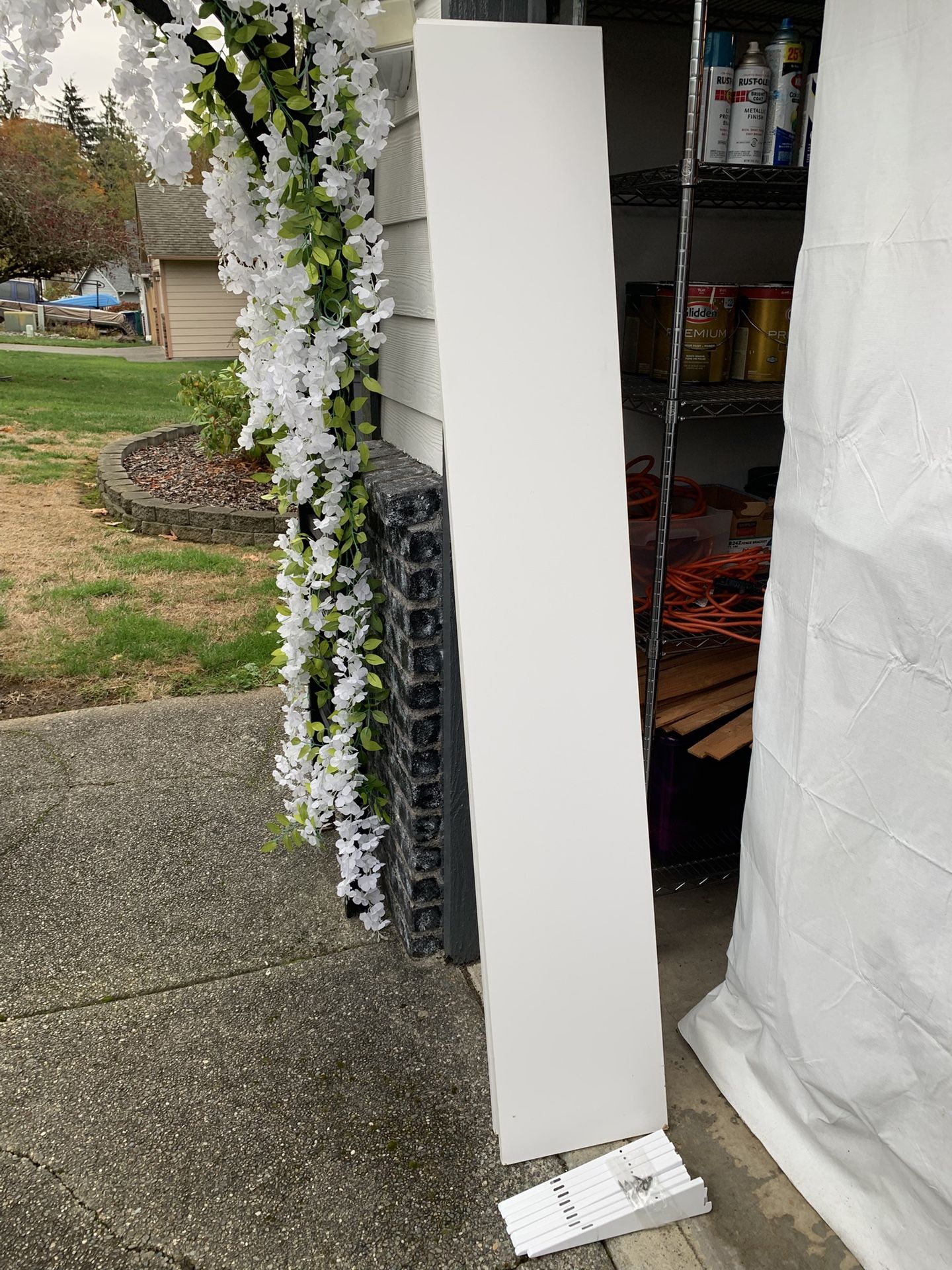Brand New Wooden Wall Shelves With Underneath Brackets