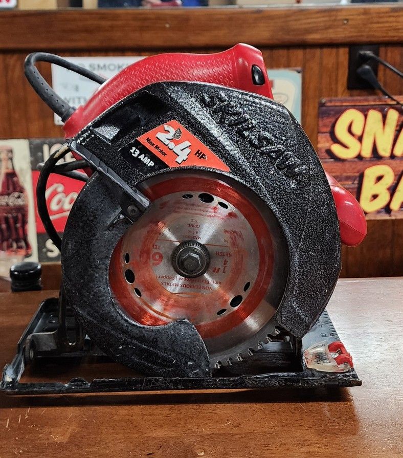 13 Amp 2.4 H.P. Circular Saw & Hammer Drill