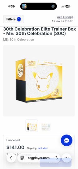 Pokémon 30th Celebration Elite Trainer Box