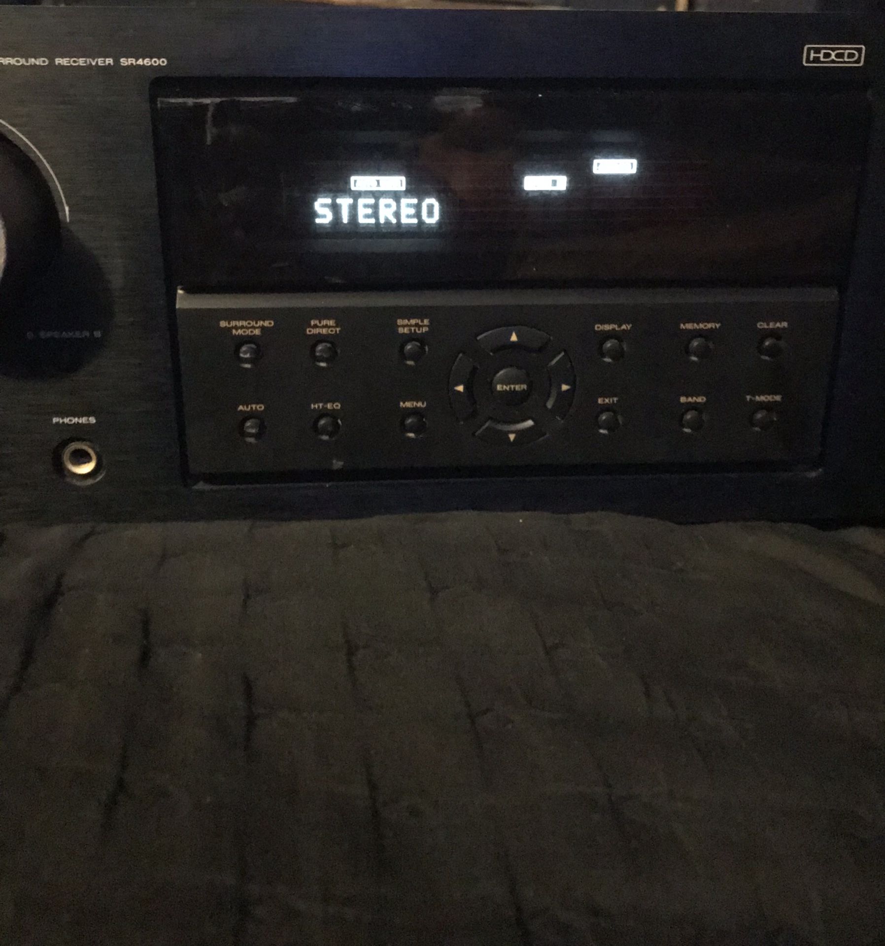 Marantz Receiver With 2 10 Inch Speakers