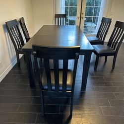 Beautiful Table @ 6 Chairs For Dining Room Used Only ONCE!