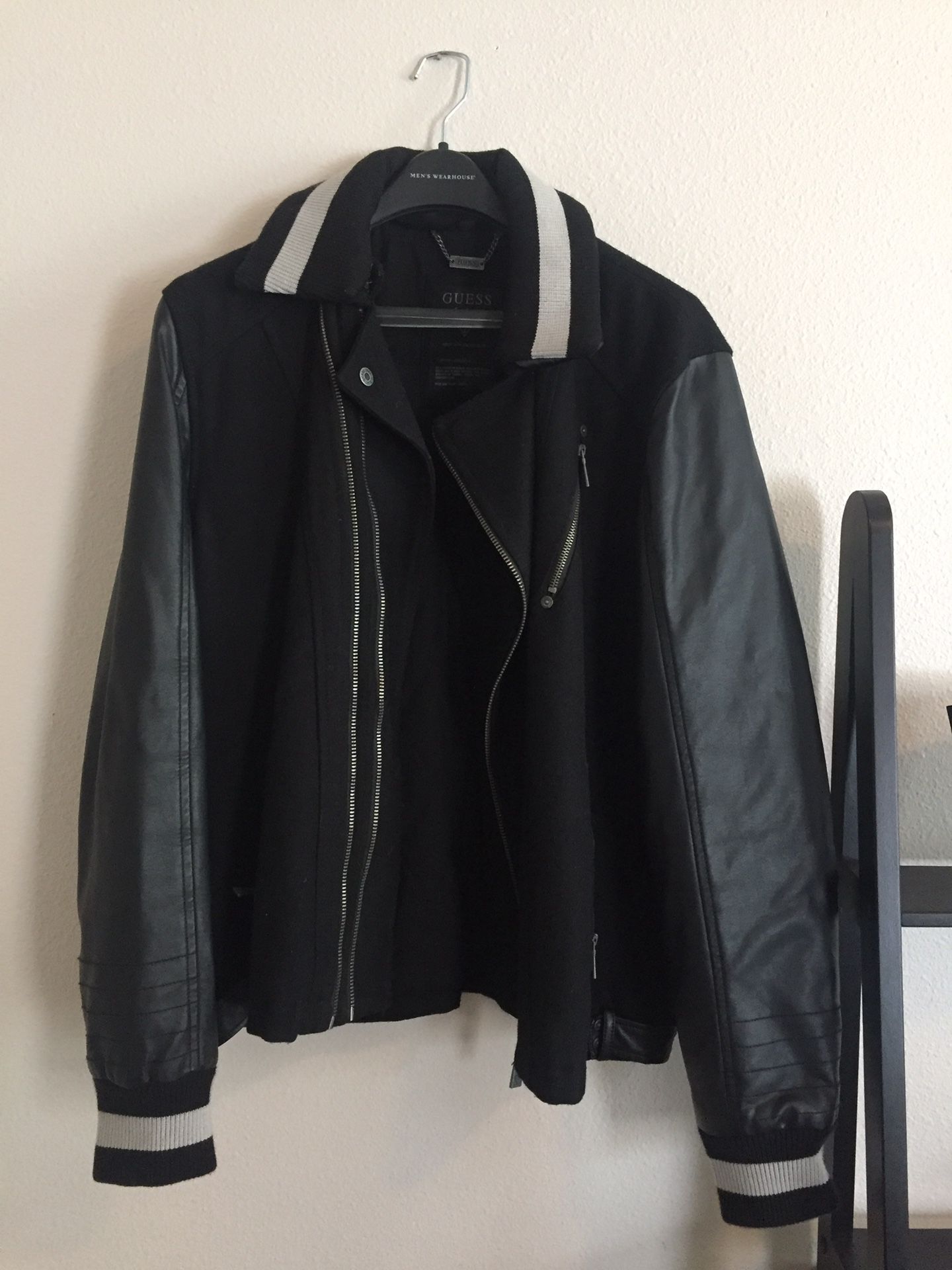 Guess leather Jacket L