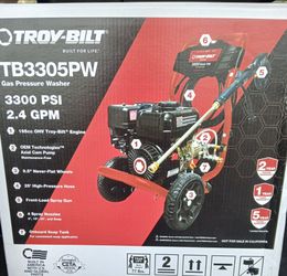 Gas pressure washer
