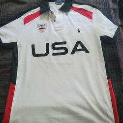 Custom Polo USA shirt Size Med. $50