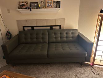Leather IKEA sofa $400 OBO