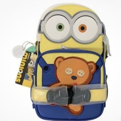 Loungefly AMC Minions Minion Bob Crossbuddies Backback Sealed