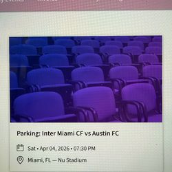 Miami Freedom Park, Inter Miami Parking Garage Home Opener 4/4