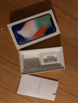 Box only from original iPhone X and others.