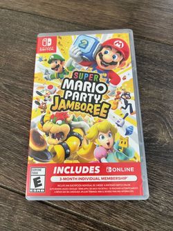 Nintendo switch game mario party preowned