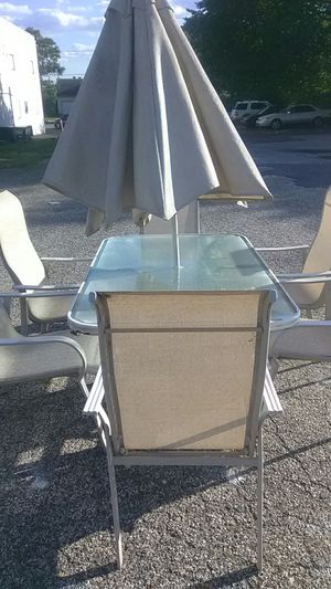 6 chair patio set with umbrella dining sets piece patio lawn set good condition chairs table umbrella delivery is new and used sets for sale in philadelphia pa offerup 6 chair patio set with umbrella dining sets piece patio lawn set good condition chairs table umbrella delivery is new and used sets for sale in philadelphia pa offerup