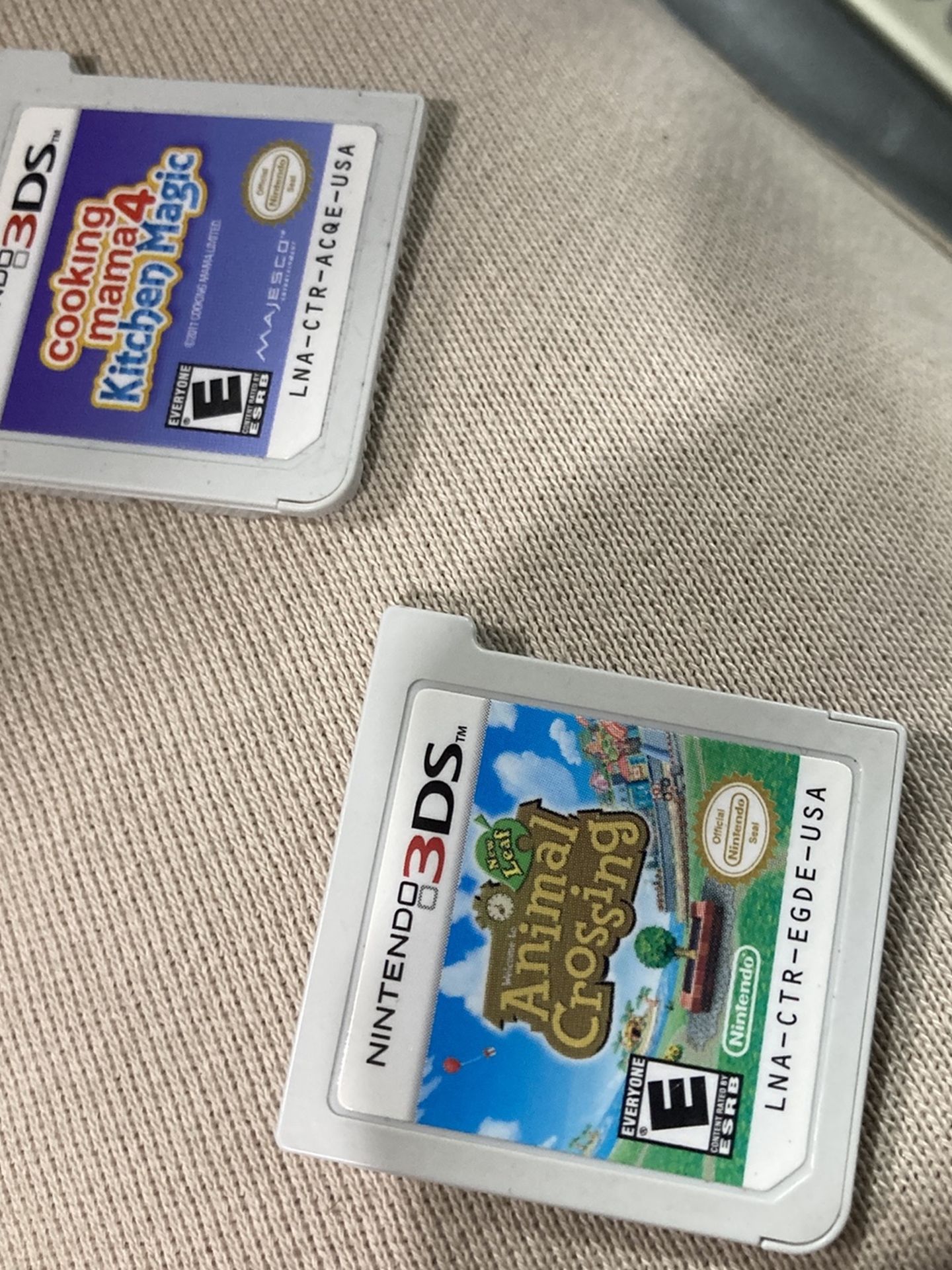 (2) Gently Used Nintendo 3DS Games