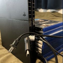 PS4 System With Control And Games