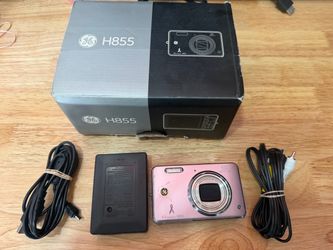 GE H855 8.0 megapixel digital camera special edition Breast Cancer Awareness NW  The GE H855 8.0 megapixel digital camera special edition is a compact