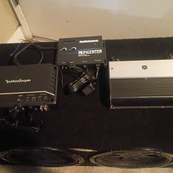 Excellent Sound System Amp Rockford Fosgate . Jl Audio Audio Control Kicker 
