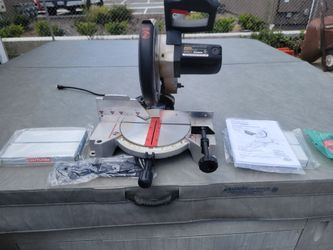 Craftsman 10" Double Compound saw