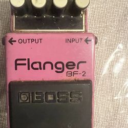 Boss BF2 Flanger pedal $50