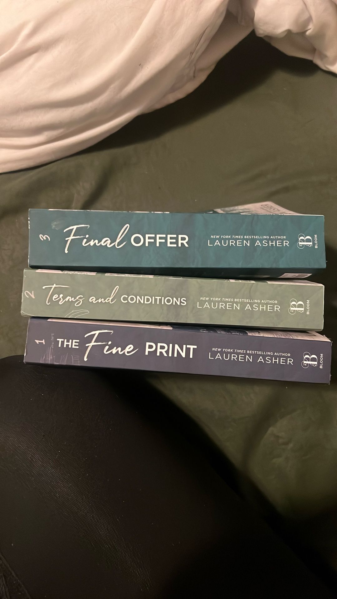 The Fine Print Series (books 1-3)
