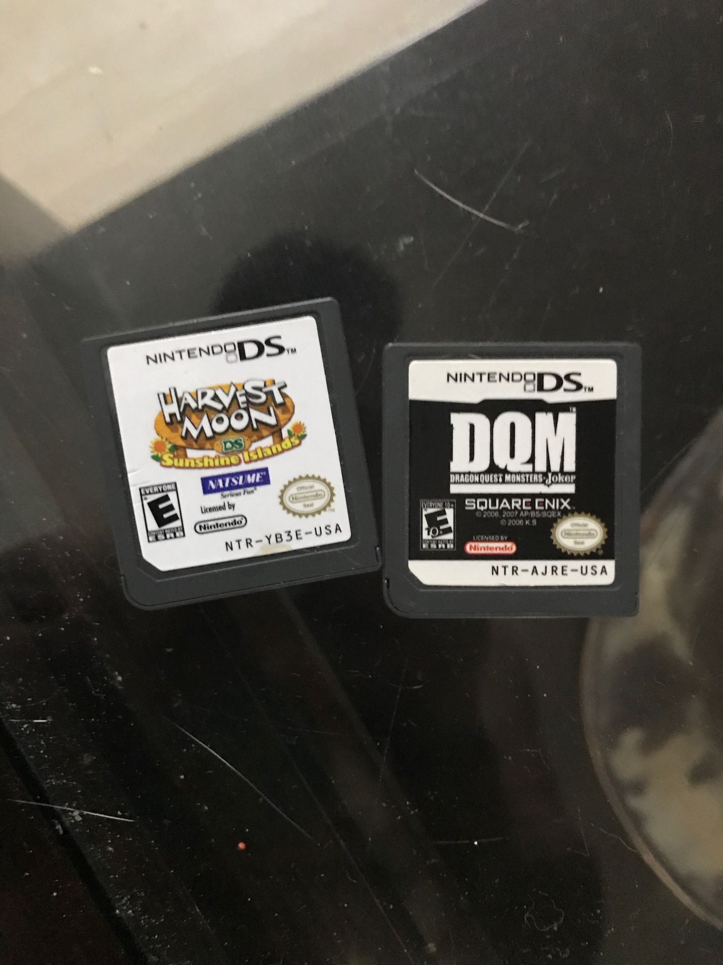 Dragon quest monsters and harvest moon for DS