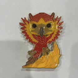 Funko Harry Potter POP! Pins Fawkes Large Enamel Pin.  Brand New No Box 