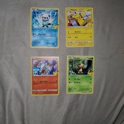 Complete Your Collection Pokémon McDonald's Cards Together Or A Part