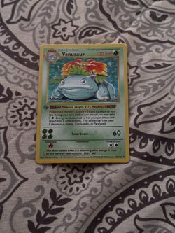 Classic Venusaur Card