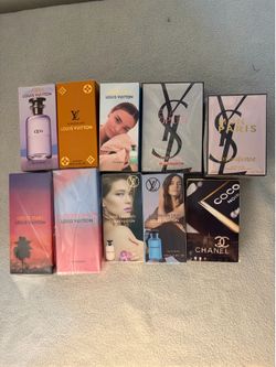LV, YSL, AND CC FRAGRENCES