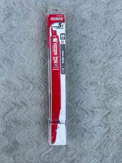Diablo Steel Demon Demolition Saw Blade, Metal, 12-In. x 8-10TPI, 25-Pk.