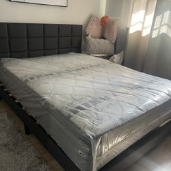   Mattresses: twin, full , queen regular ,  Colchon Nuevo Colchones plush or pillow top available cama bed mattress 