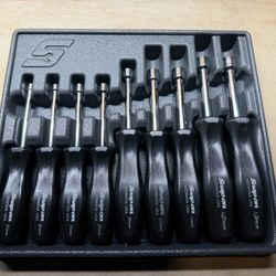 Snap On Hard Handle Metric Nut Driver Set