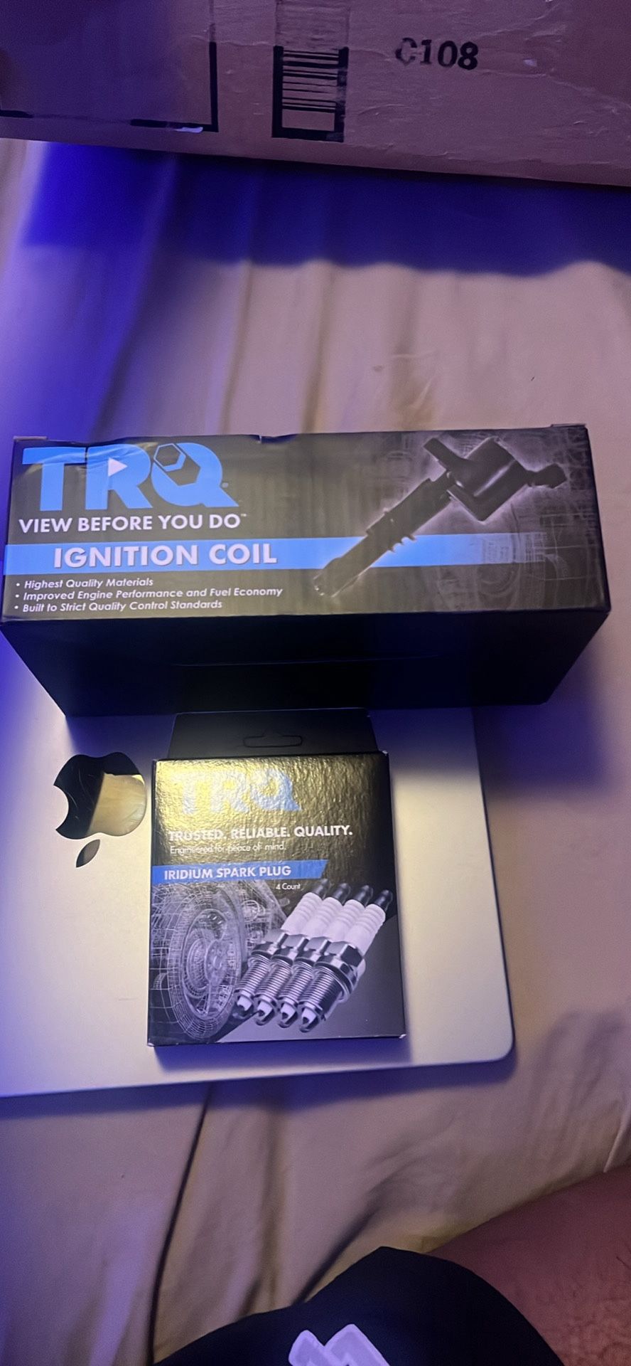 Trq Ignition Coil And Spark Plug