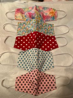 Washable fancy Face mask 2 layers ( adults and kids) available