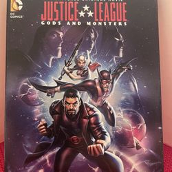 DC Justice League: Gods and Monsters Blu-ray + DVD USED
