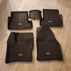 3W Weather floor mats set