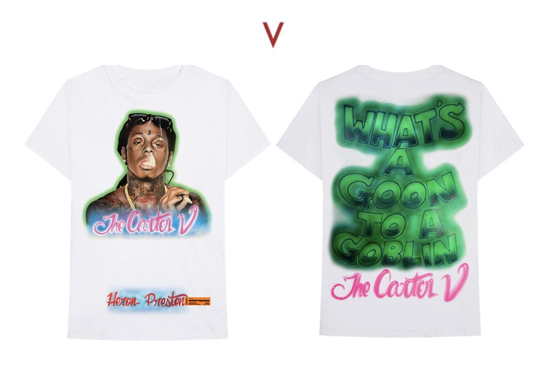 Lil Wayne x Heron Preston “what’s a goon to a Goblin” Shirt