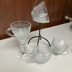 Vintage American Provencial Punch Or Coffee/Tea Cups